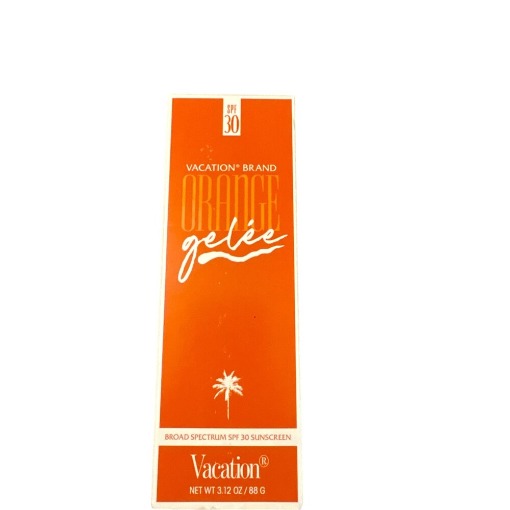 Vacation Brand Orange Gelee SPF 30 Broad Spectrum Sunscreen Gel 3.12oz 5/28 NEW